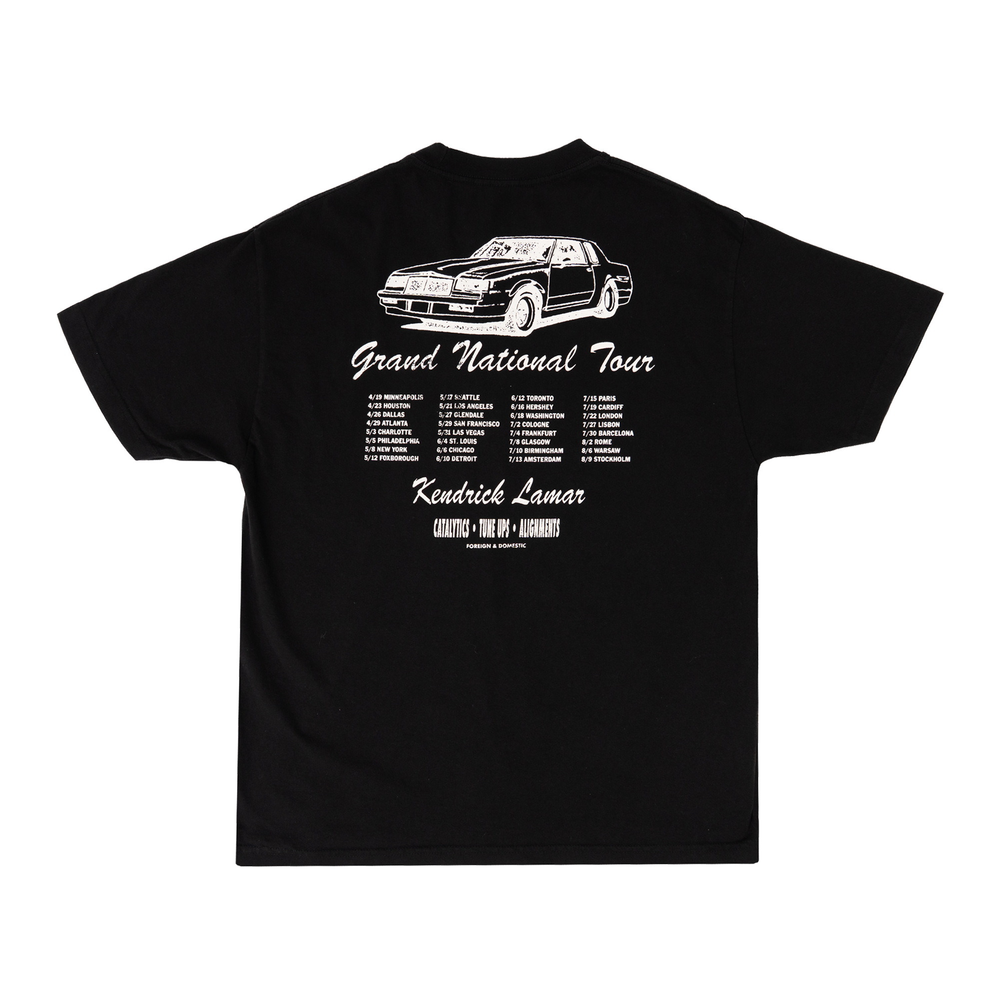 Kendrick Lamar - Kendrick Lamar Gloria EU Auto Body T-Shirt