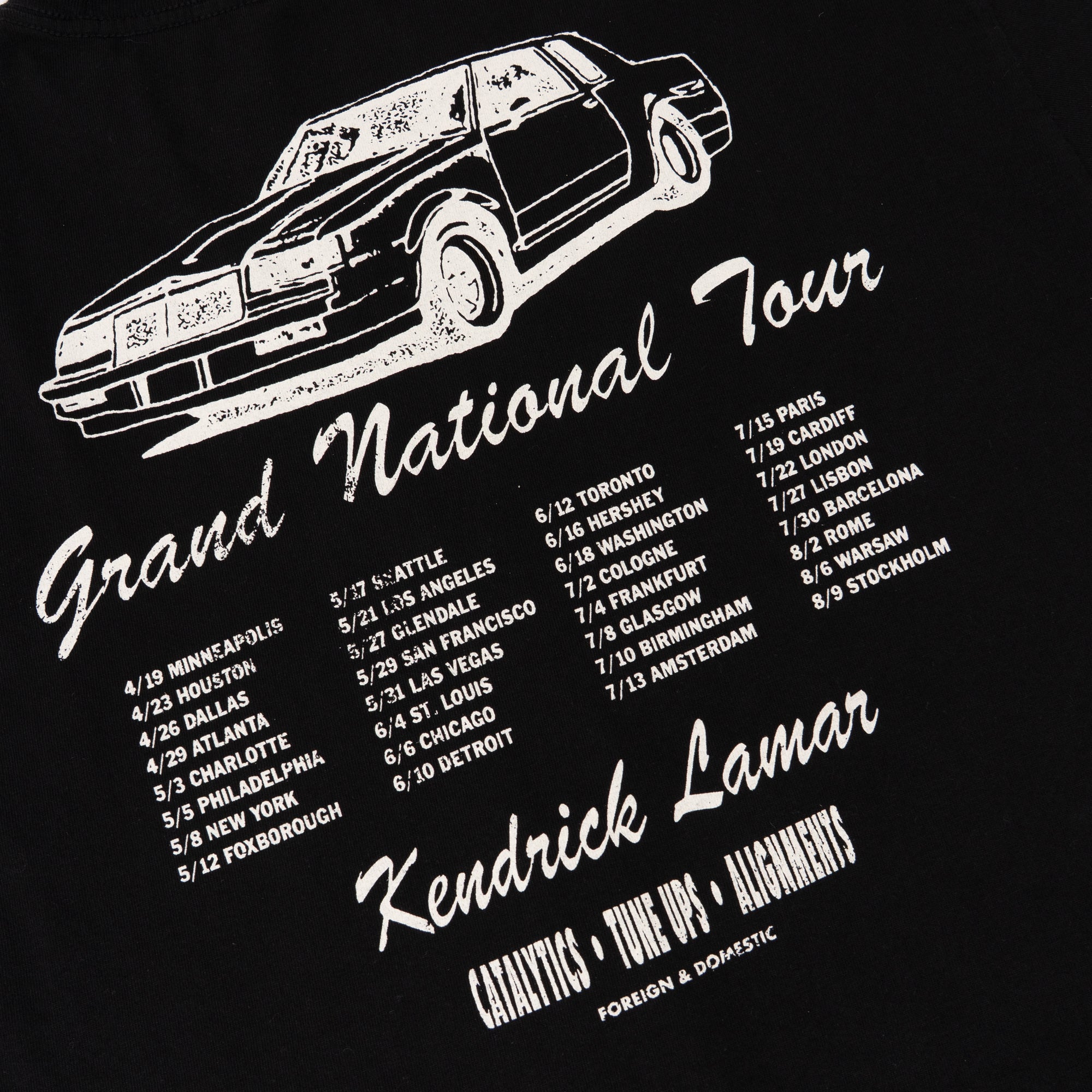 Kendrick Lamar - Kendrick Lamar Gloria EU Auto Body T-Shirt