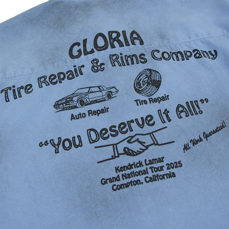 Kendrick Lamar - Kendrick Lamar "gloria" Auto Body Work Shirt